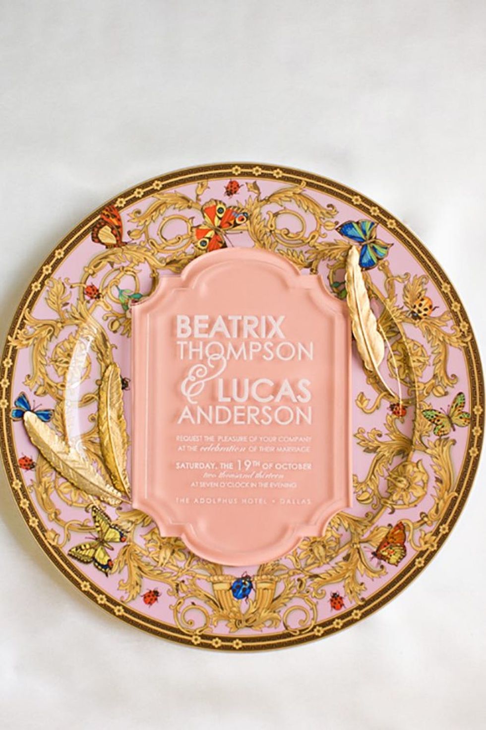 Acrylic Wedding Invitations