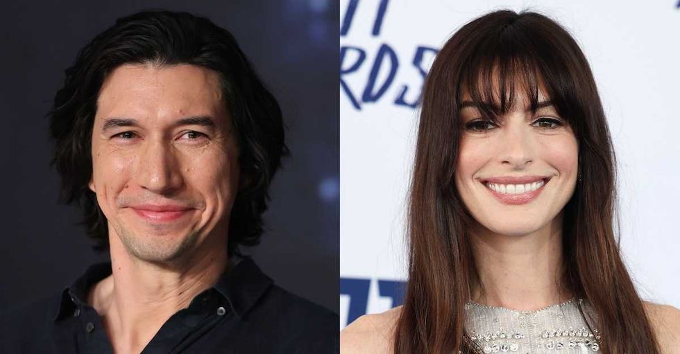 adam driver and anne hathaway