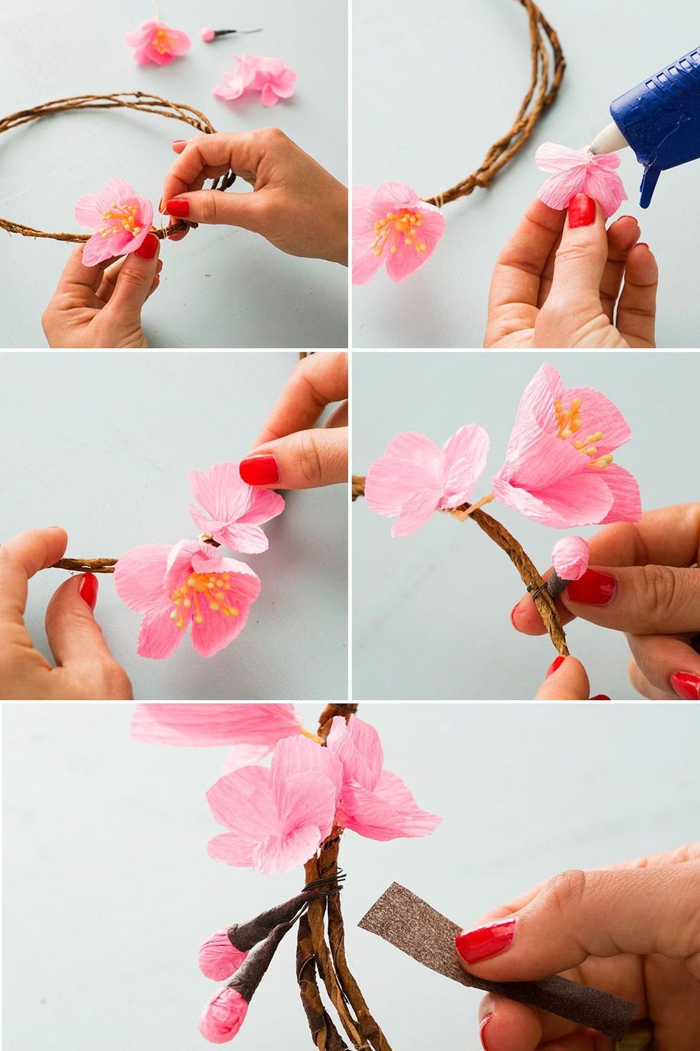 Adding-Flowers-To-Crown