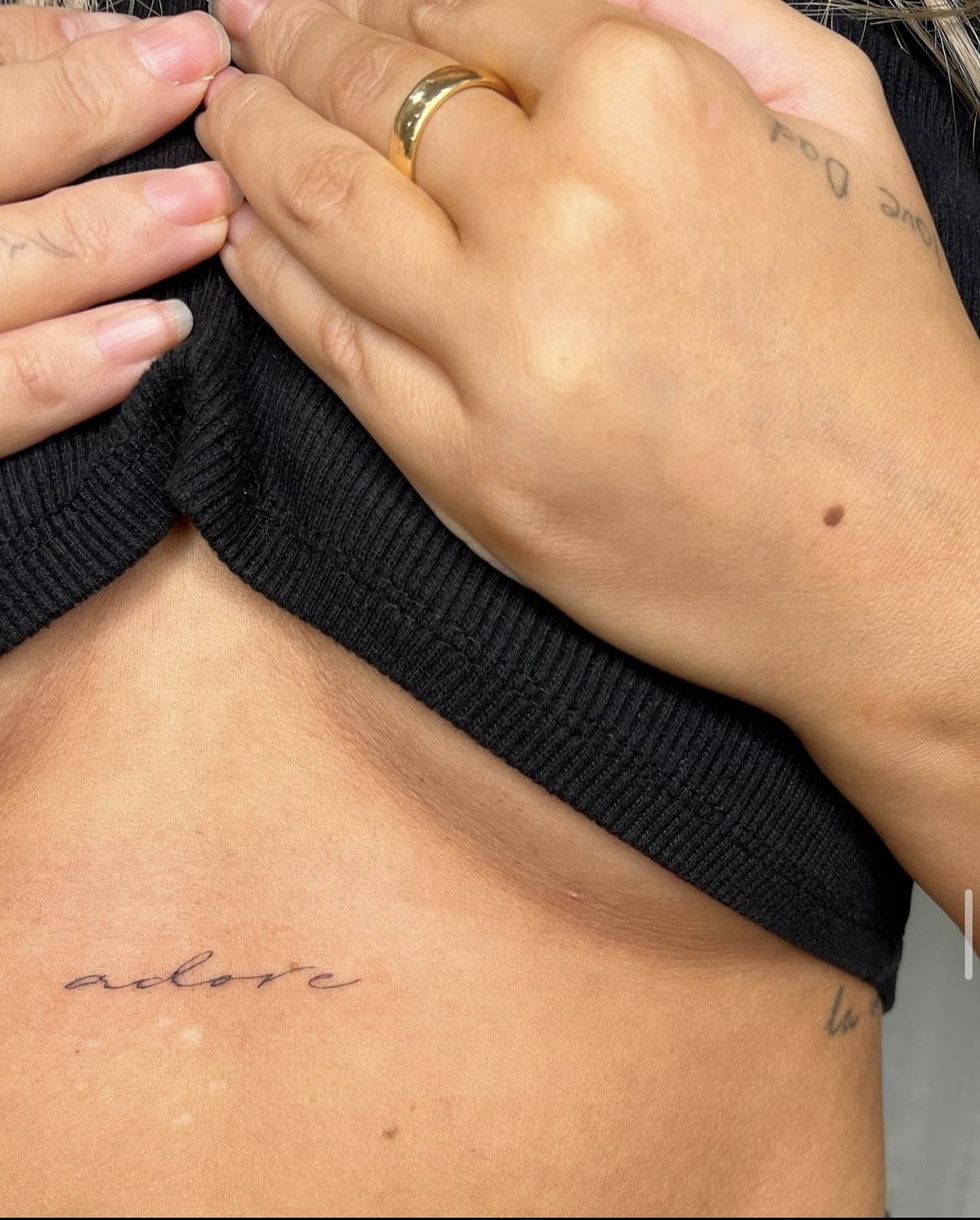 Adore tattoo