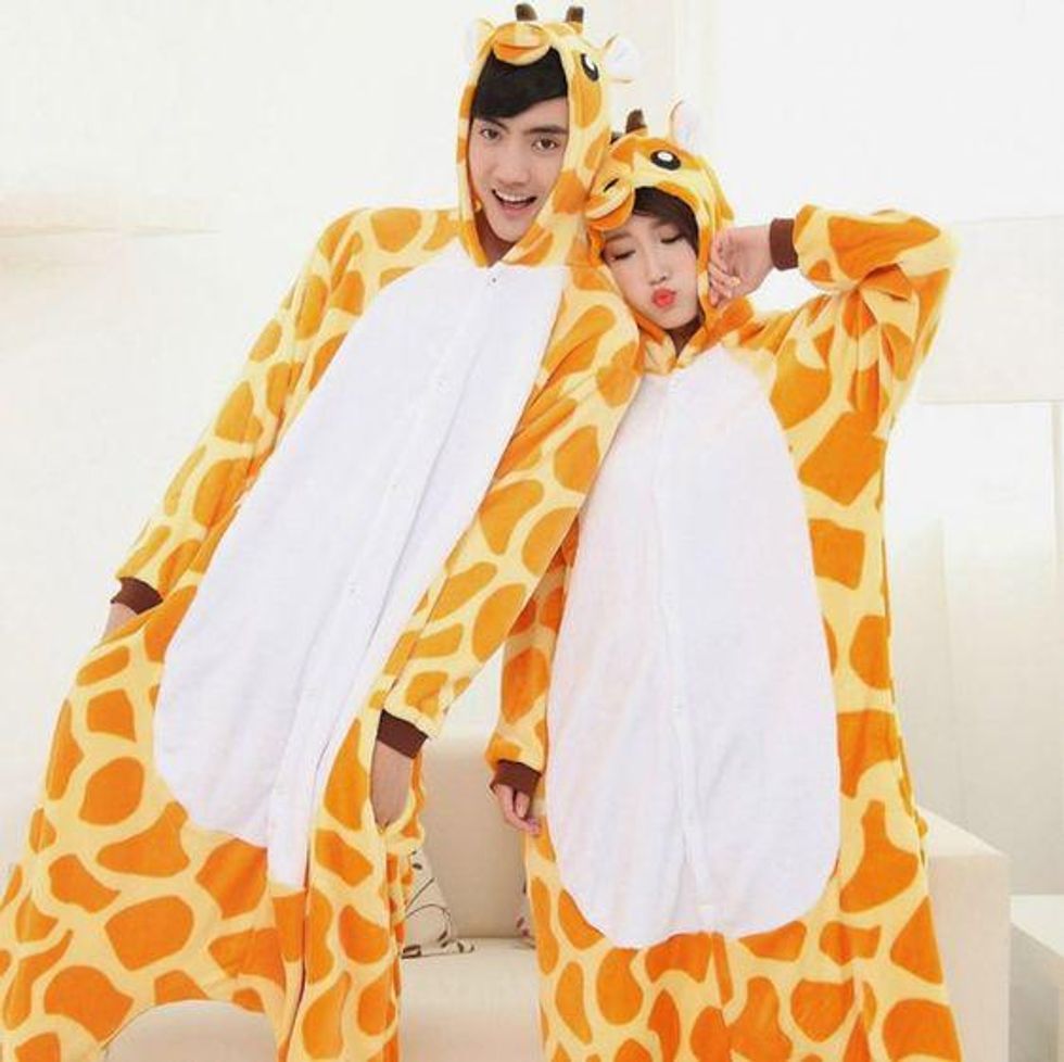 Adult Giraffe Onesie Kigurumi Pajamas