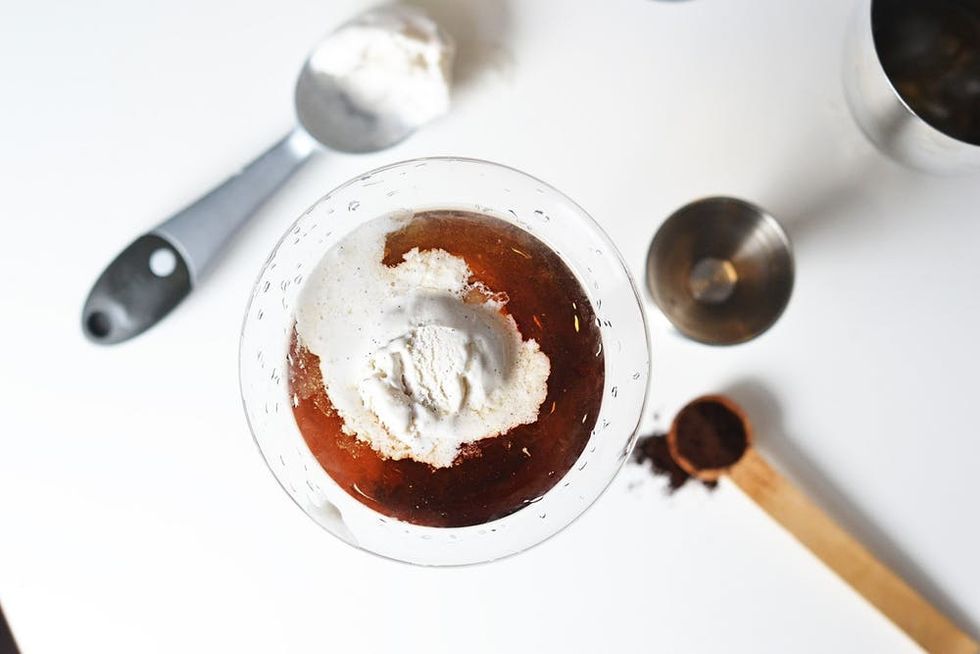 Affogato Martini Ice Cream Cocktail Recipe