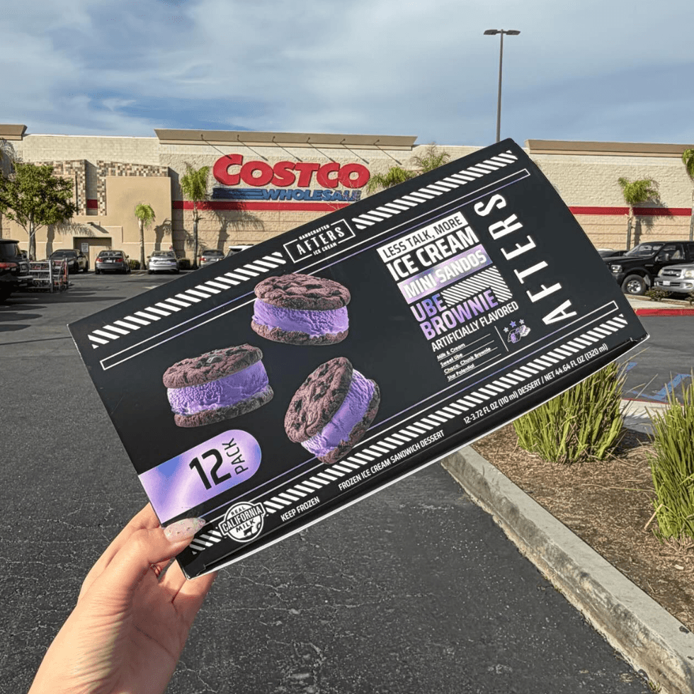 Afters Ube Brownie Sandos