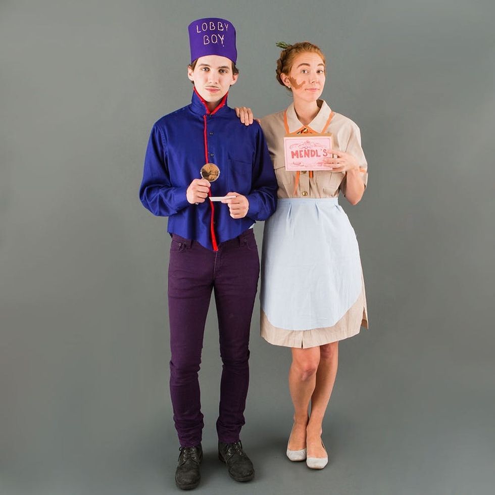 Agatha and Zero couples costume