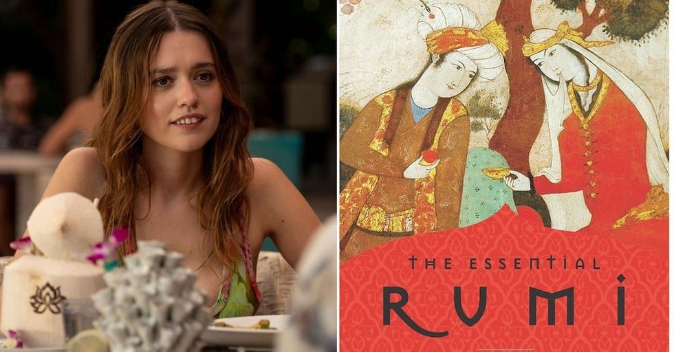 aimee lou wood in 'the white lotus' and 'the essential rumi'