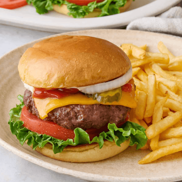 Air Fryer Hamburger