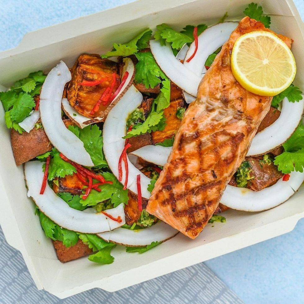 Air Fryer Salmon