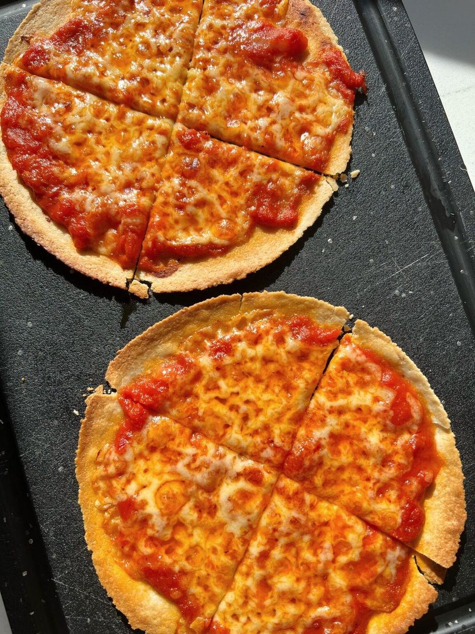 Air Fryer Tortilla Pizza