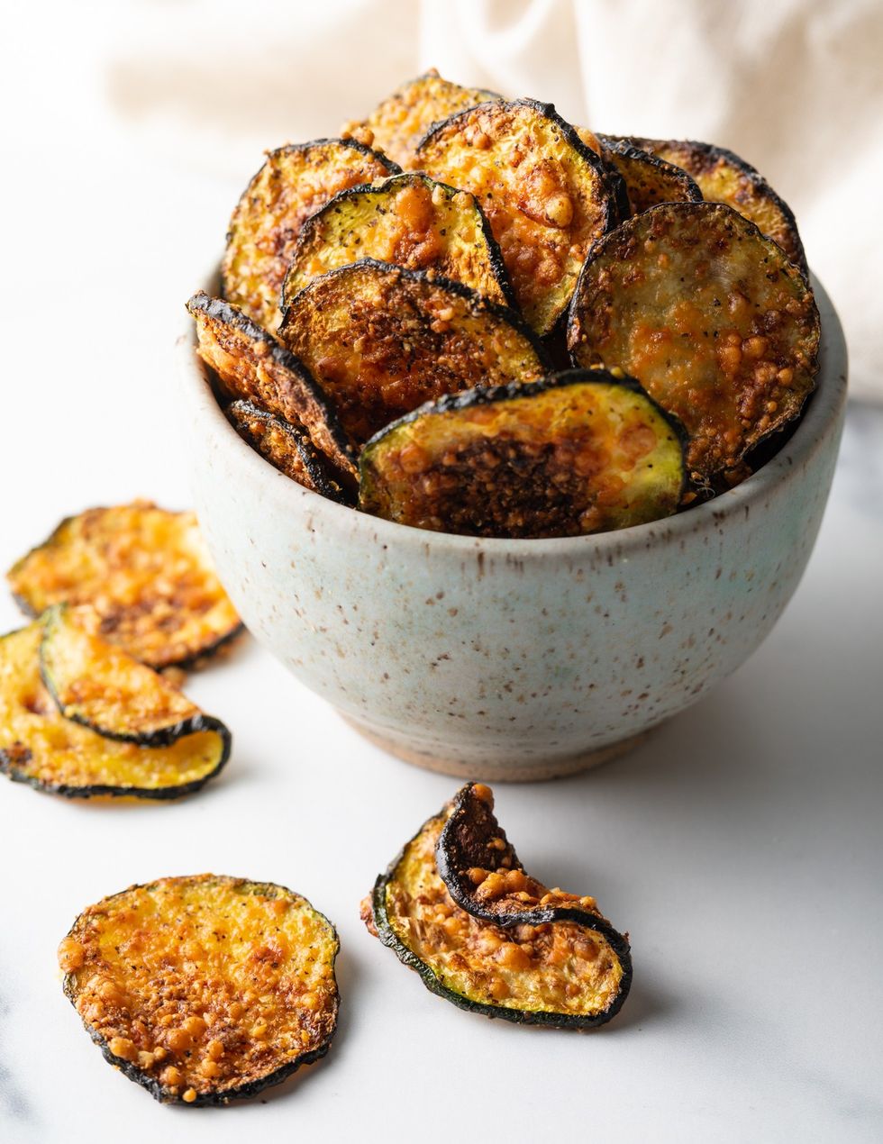 Air Fryer Zucchini Chips