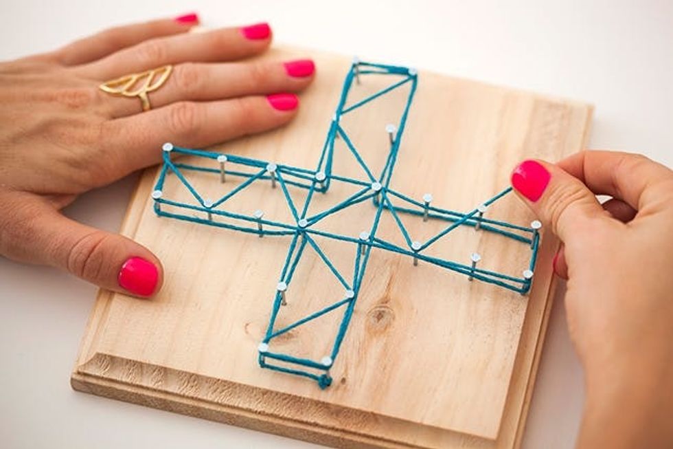 Air Plant String Art