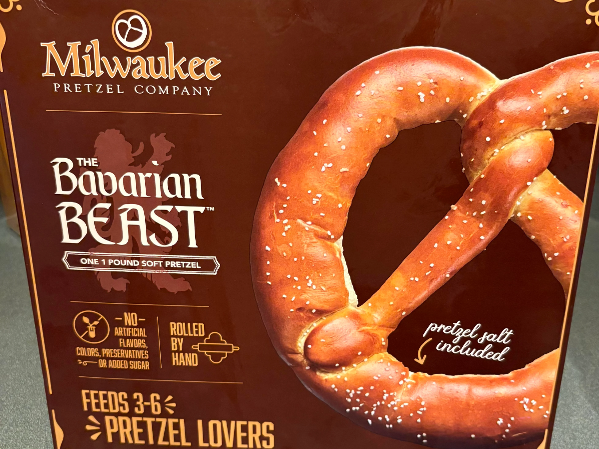 Aldi Bavarian Beast Pretzel