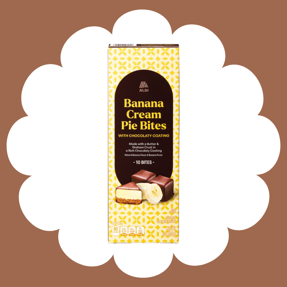 Aldi Chocolate Covered Banana Cream Pie Bites