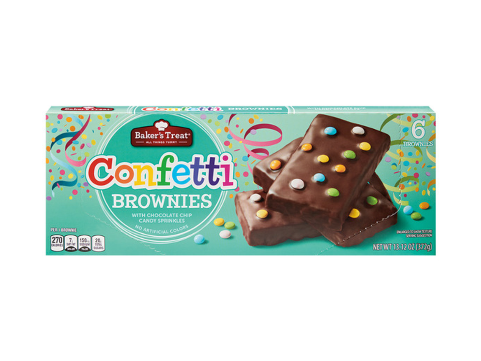 Aldi Confetti Brownies