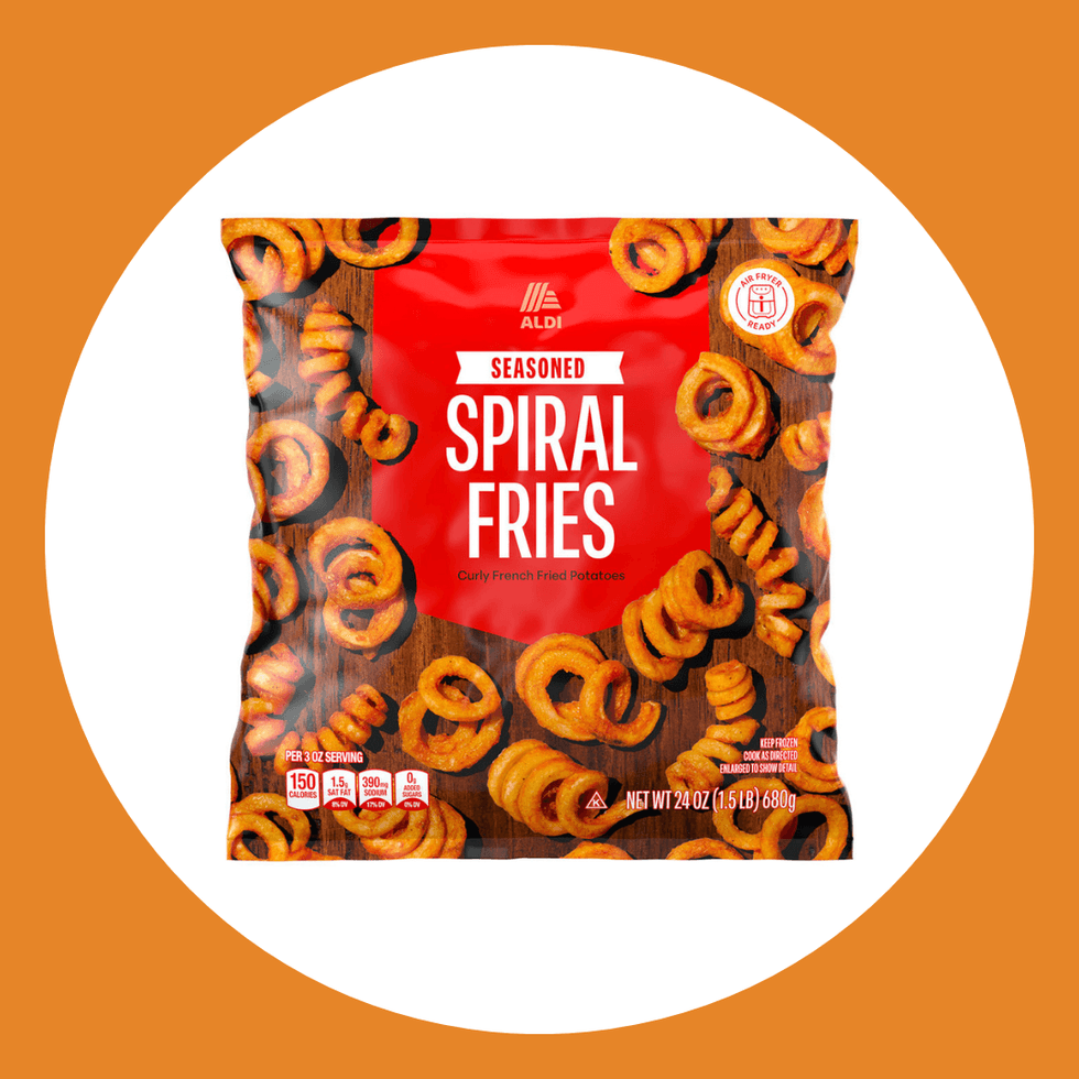 ALDI Seasoned Spiral Fries