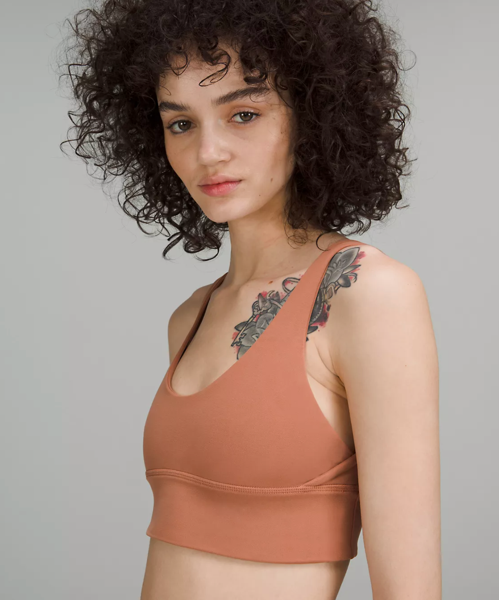 Align Bra Light Support A/B Cup in Dusty Clay