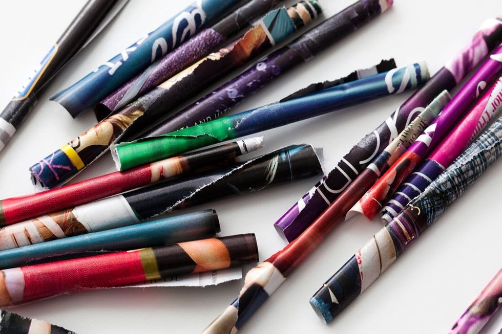 all the finished magazine roll ups