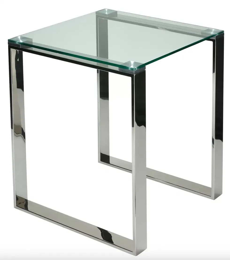 AllModern Taft Avenue Chrome End Table