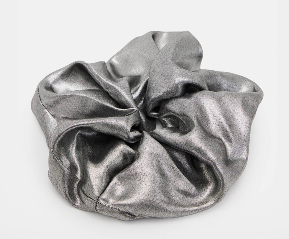 Allsaints Metallic Oversized Scrunchie