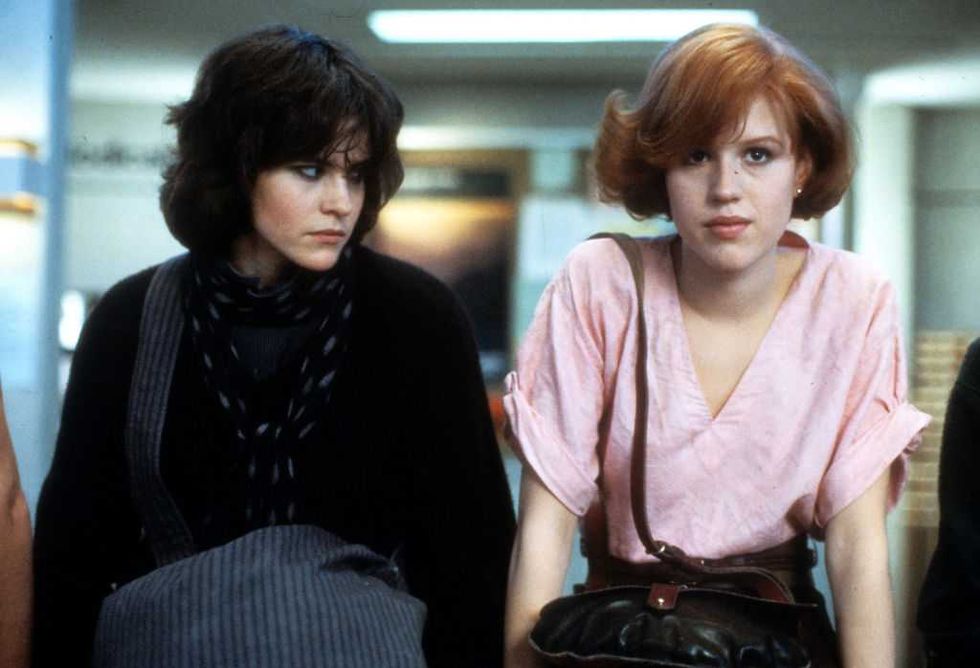 Ally Sheedy and Molly Ringwald