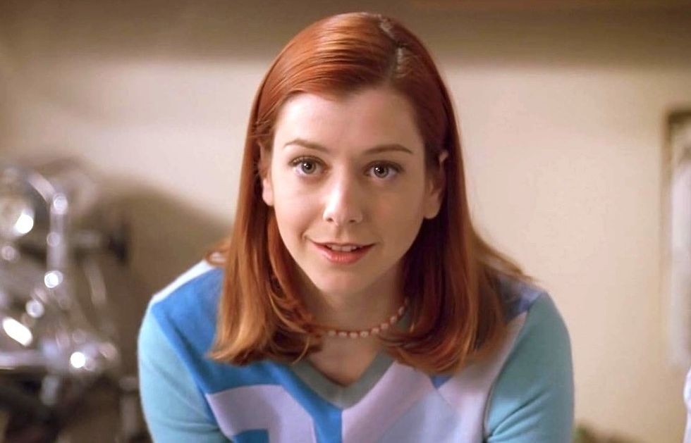 Allyson Hannigan in Buffy the Vampire Slayer