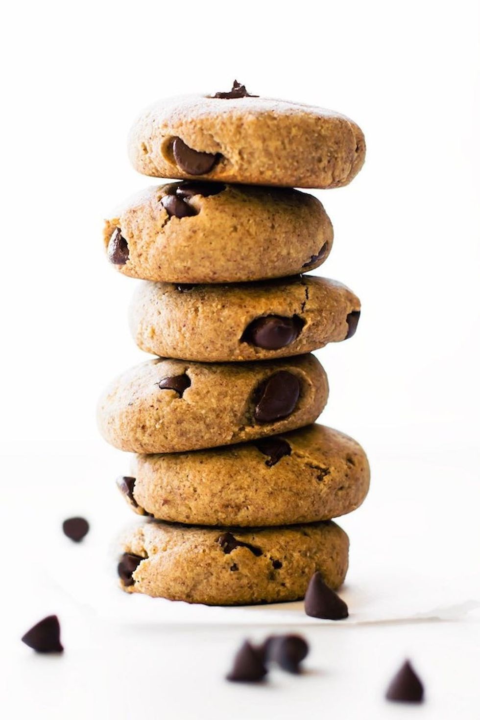 Almond Flour Chocolate Chip Cookies