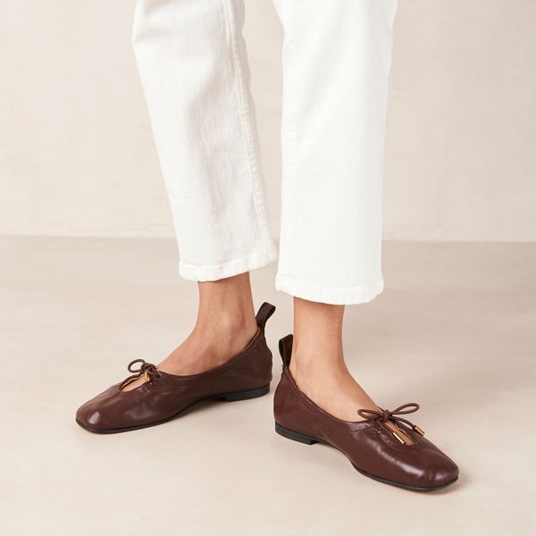ALOHAS Rosalind Brown Ballet Flats