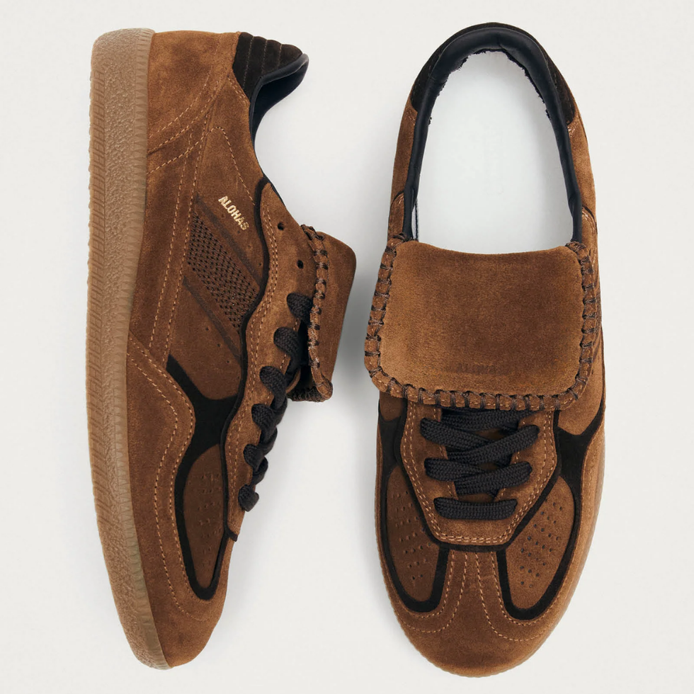 Alohas Tb.490 Club Suede Brown Leather Sneakers