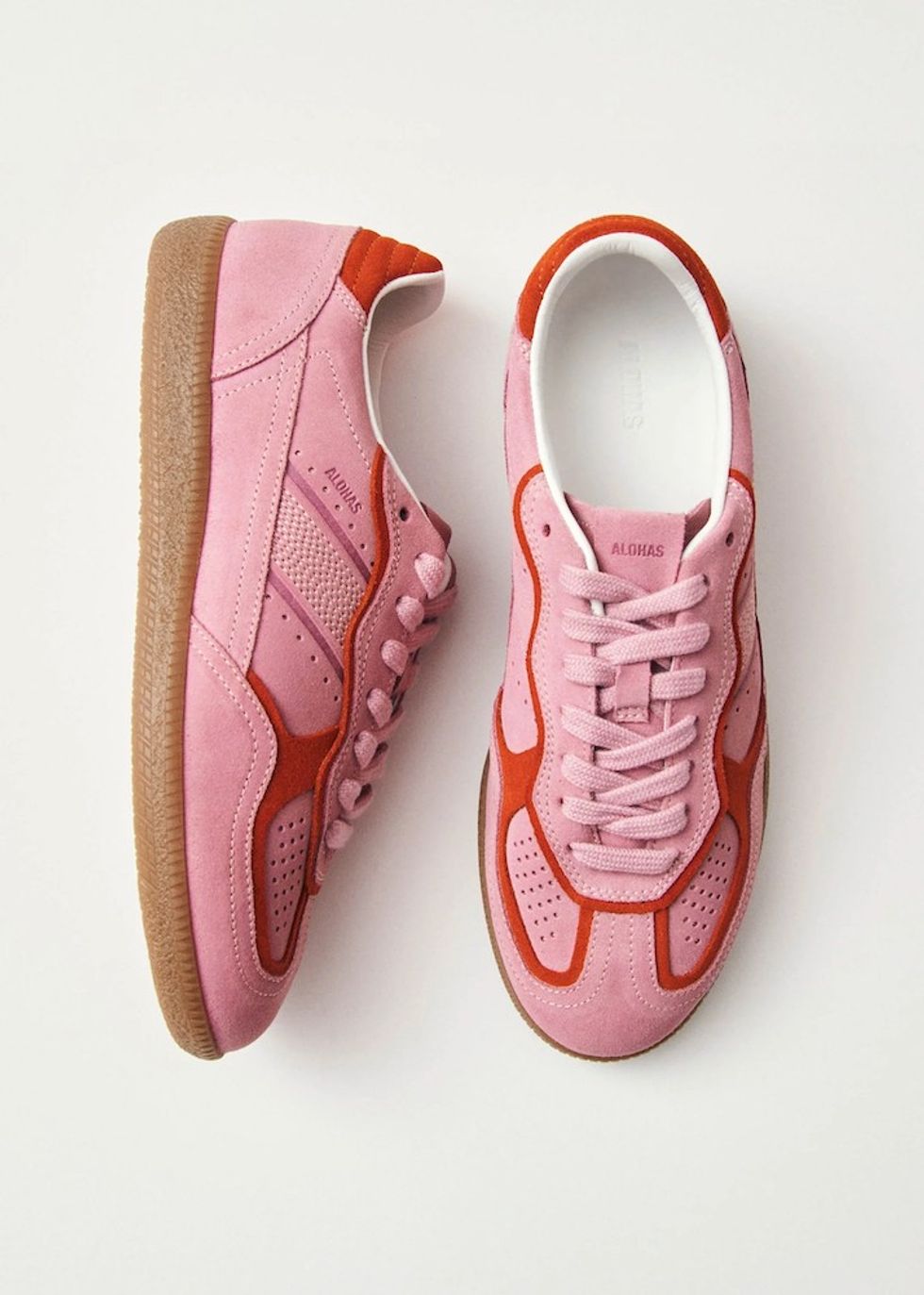 Alohas Tb.490 Rife Sea Pink Leather Sneakers
