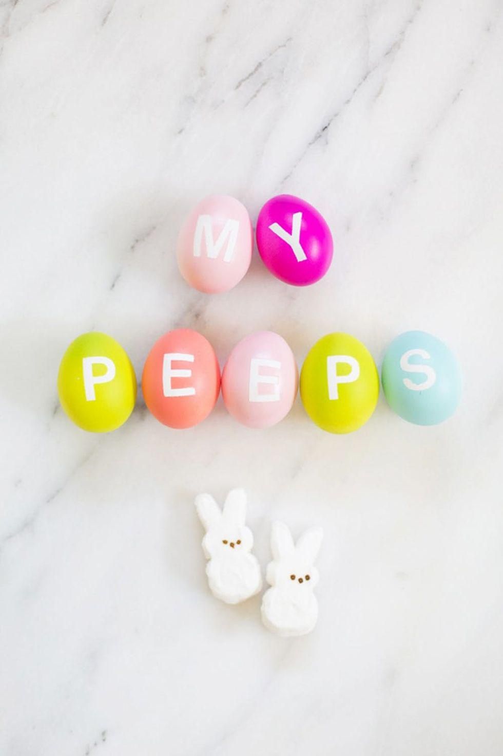 Alphabet Eggs