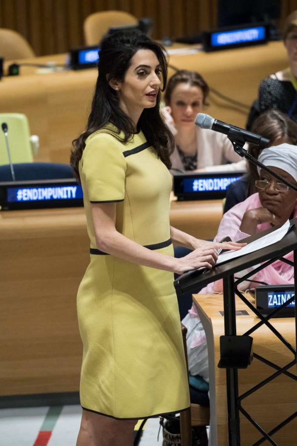 Amal Clooney _ United Nations