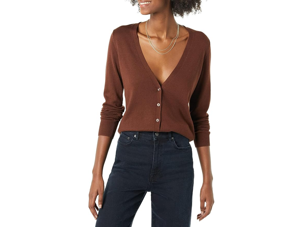 Amazon Essentials Lightweight V-Neck Cardigan