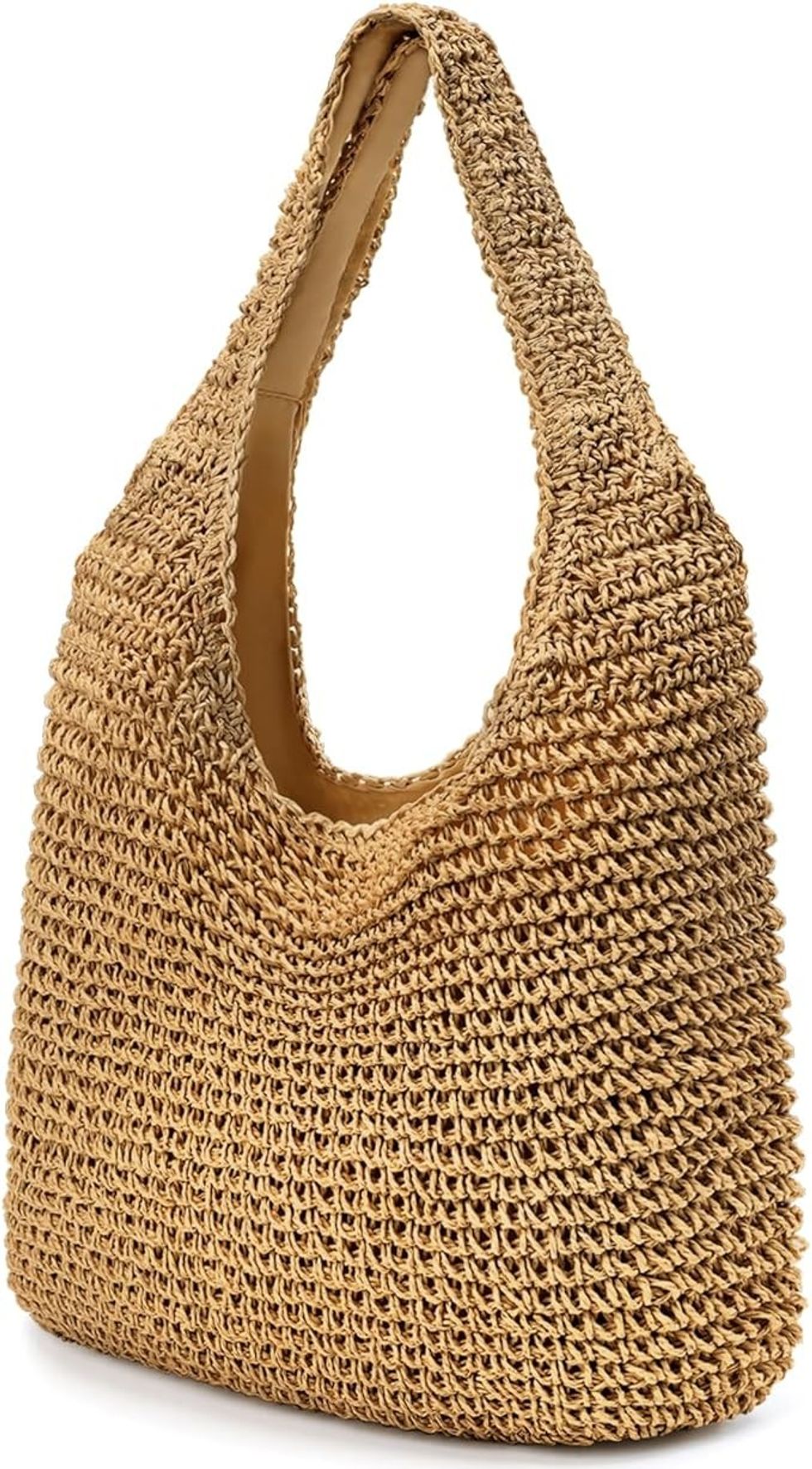 Amazon hatisan Straw Beach Bag