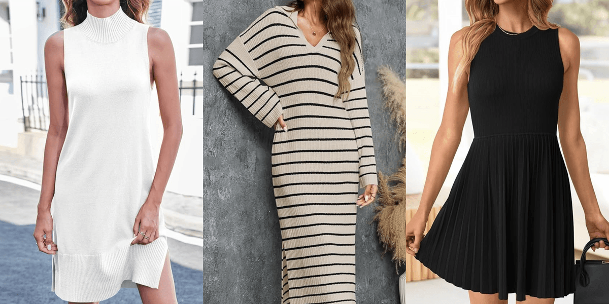 amazon knitted dresses Amazon.com: Women's Knitted Dress Slim Fit Long Sleeves Female Sweater Dresses Woolen Skirt Midi Woman Apricot S : Clothing, Shoes & Jewelry