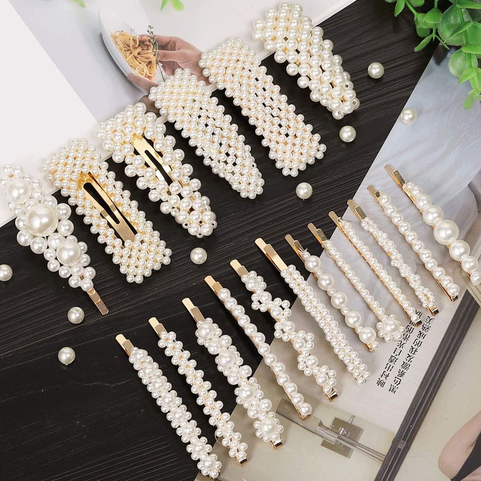 amazon pearl hair clips