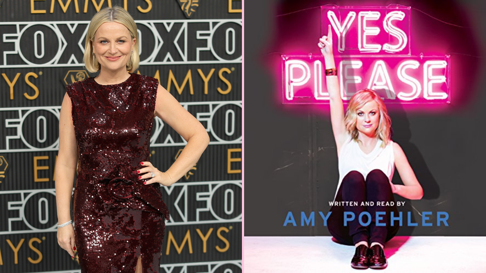 Amy Poehler reading "Yes Please"