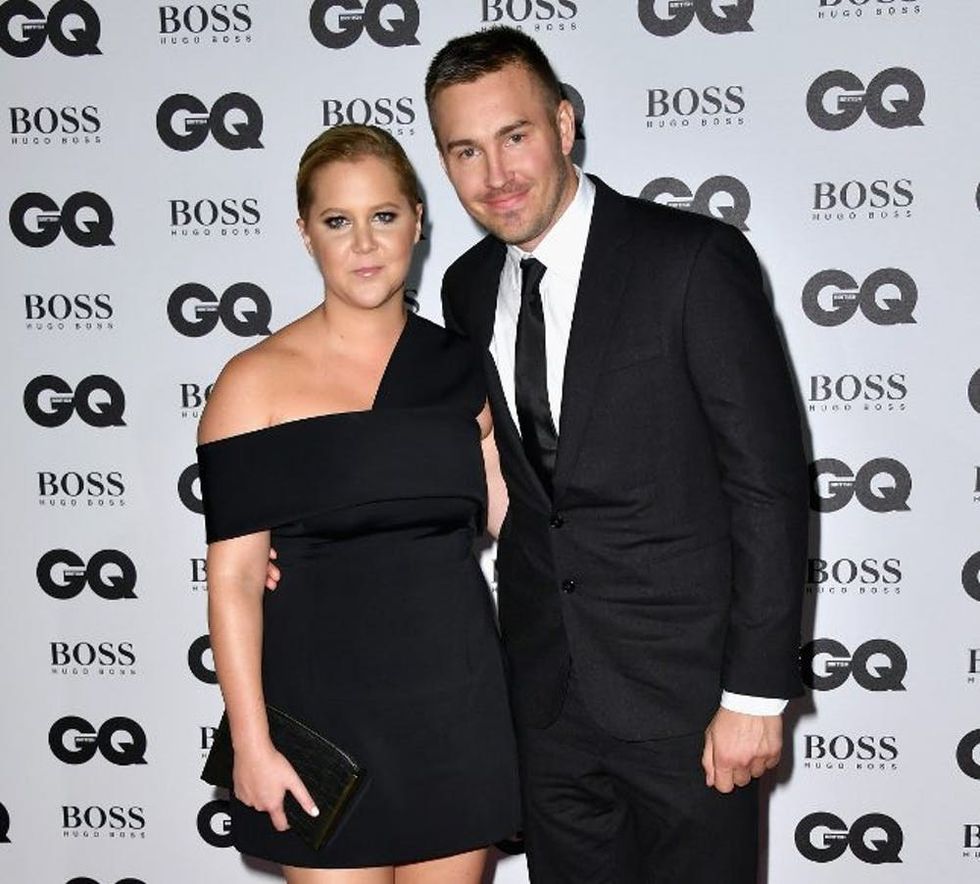 Amy Schumer and Ben Hanisch