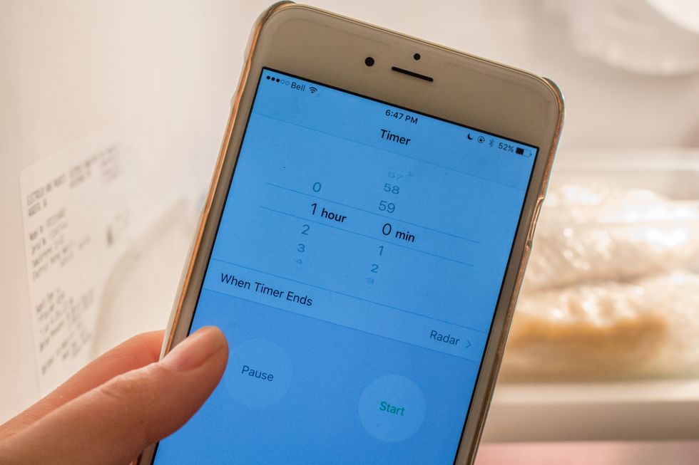 And refrigerate for 1 hour (or up to 24 hours).