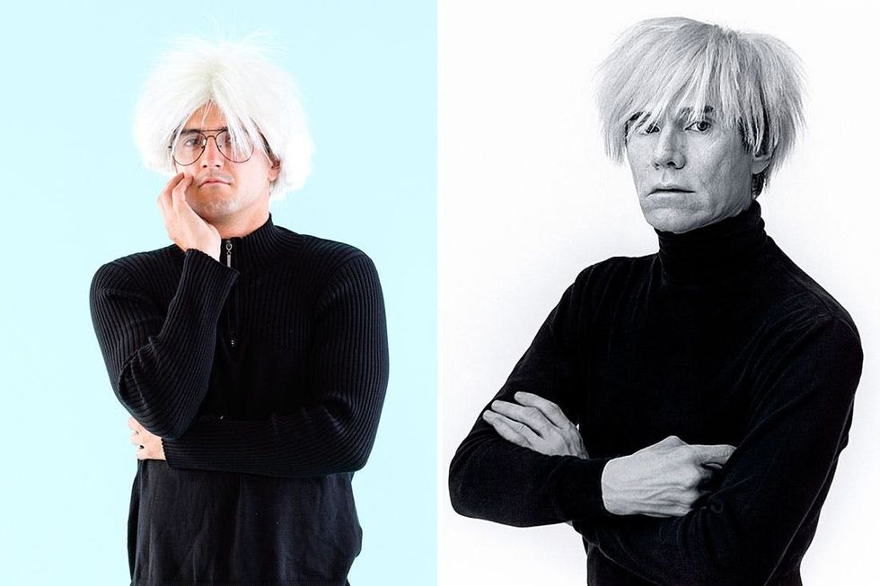 Andy Warhol Halloween Costume