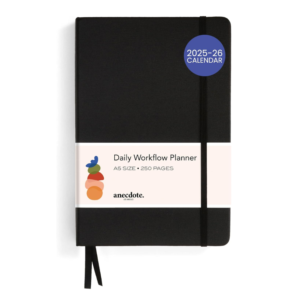 Anecdote 2025 Daily Workflow Planner