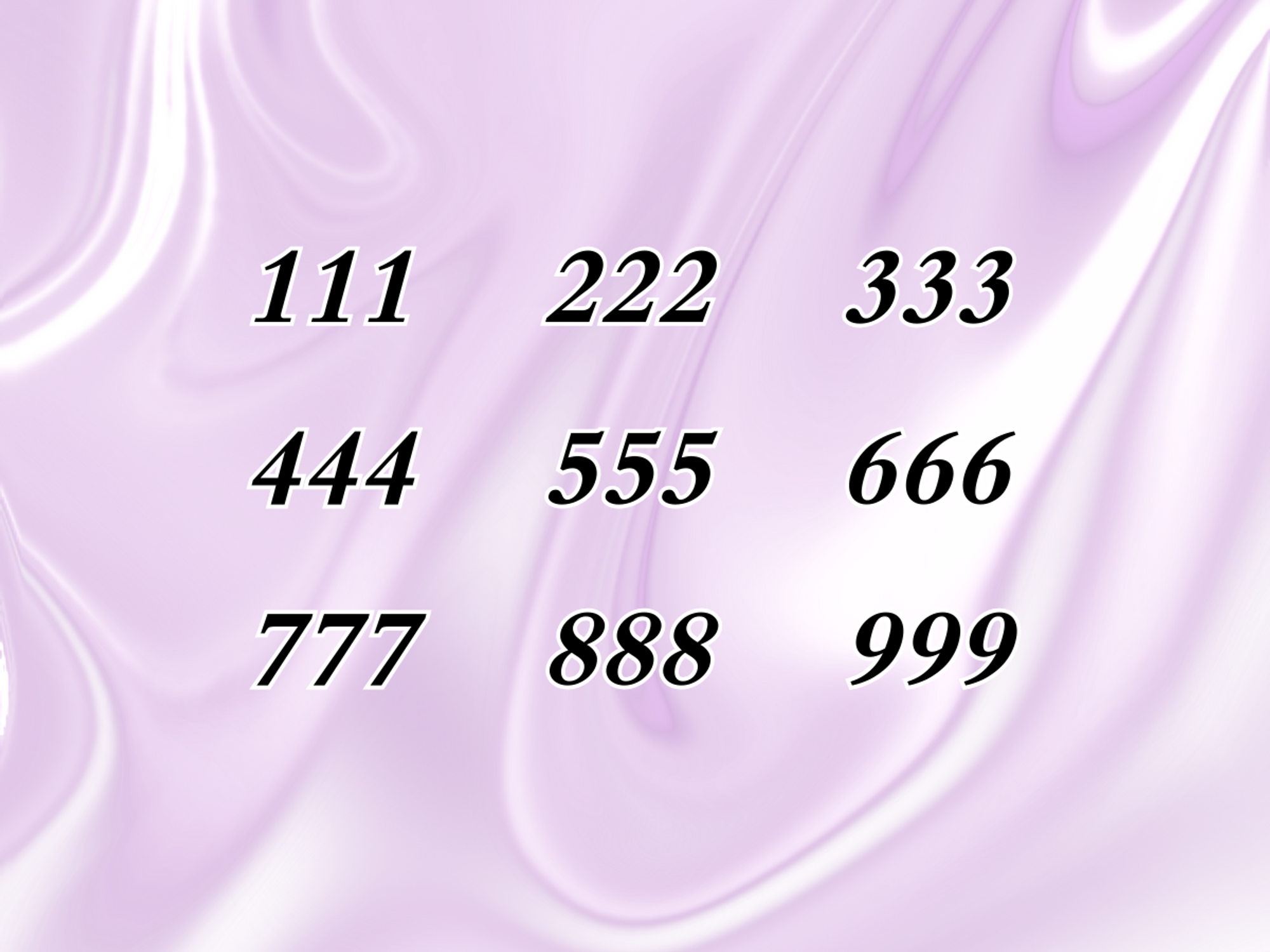 Angel Numbers