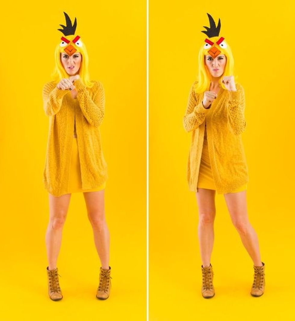 angry bird costume