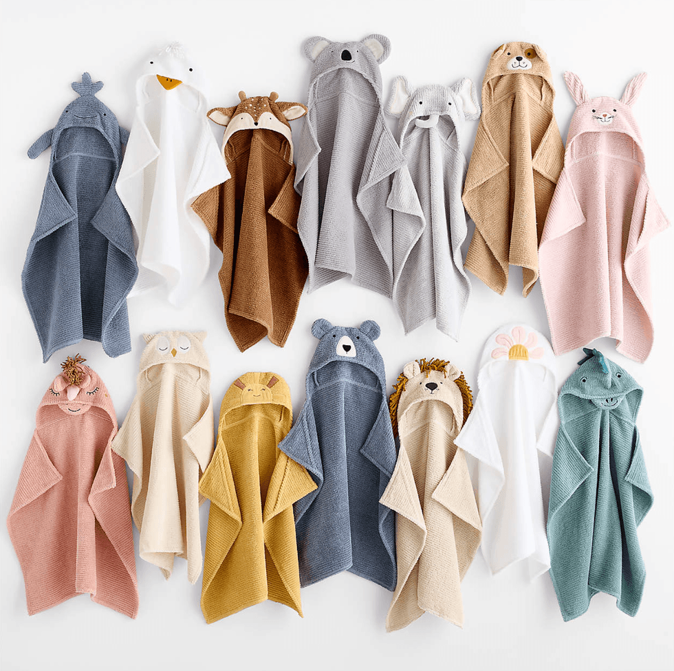 animal hooded towel