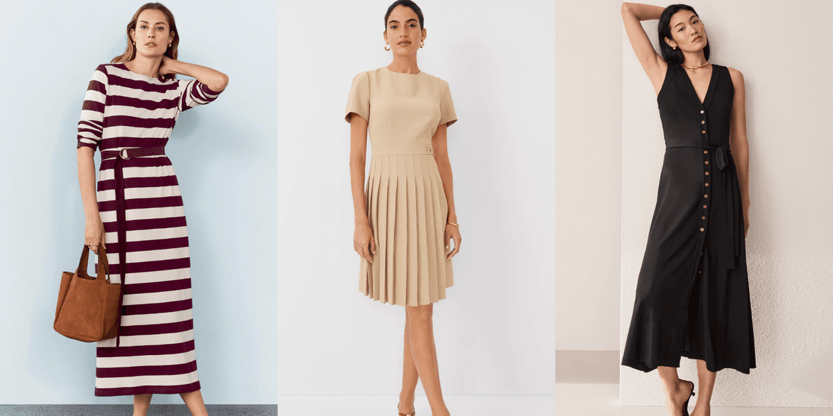 13 Ann Taylor Fall Dresses For An Easy One-And-Done Outfit - Brit + Co 13 Ann Taylor Fall Dresses For An Easy One-And-Done Outfit - Brit + Co