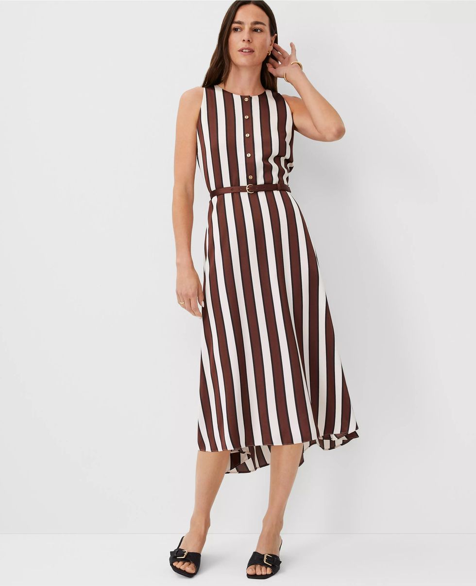Ann Taylor Stripe Dress