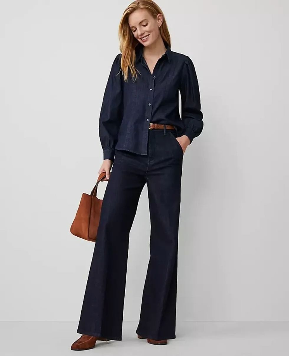 Ann Taylor The Denim Trouser