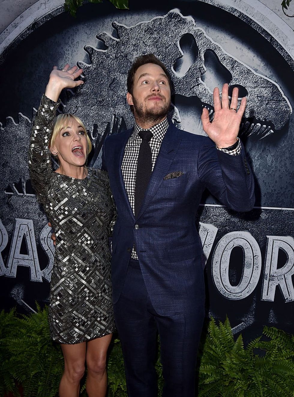 Anna Faris and Chris Pratt by Kevin Winter / Staff