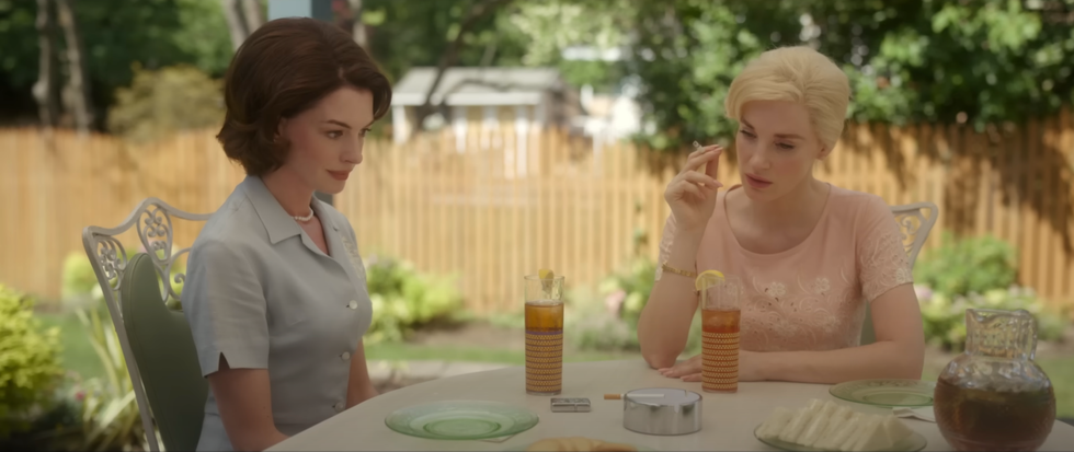 anne hathaway and jessica chastain "mothers' instinct"