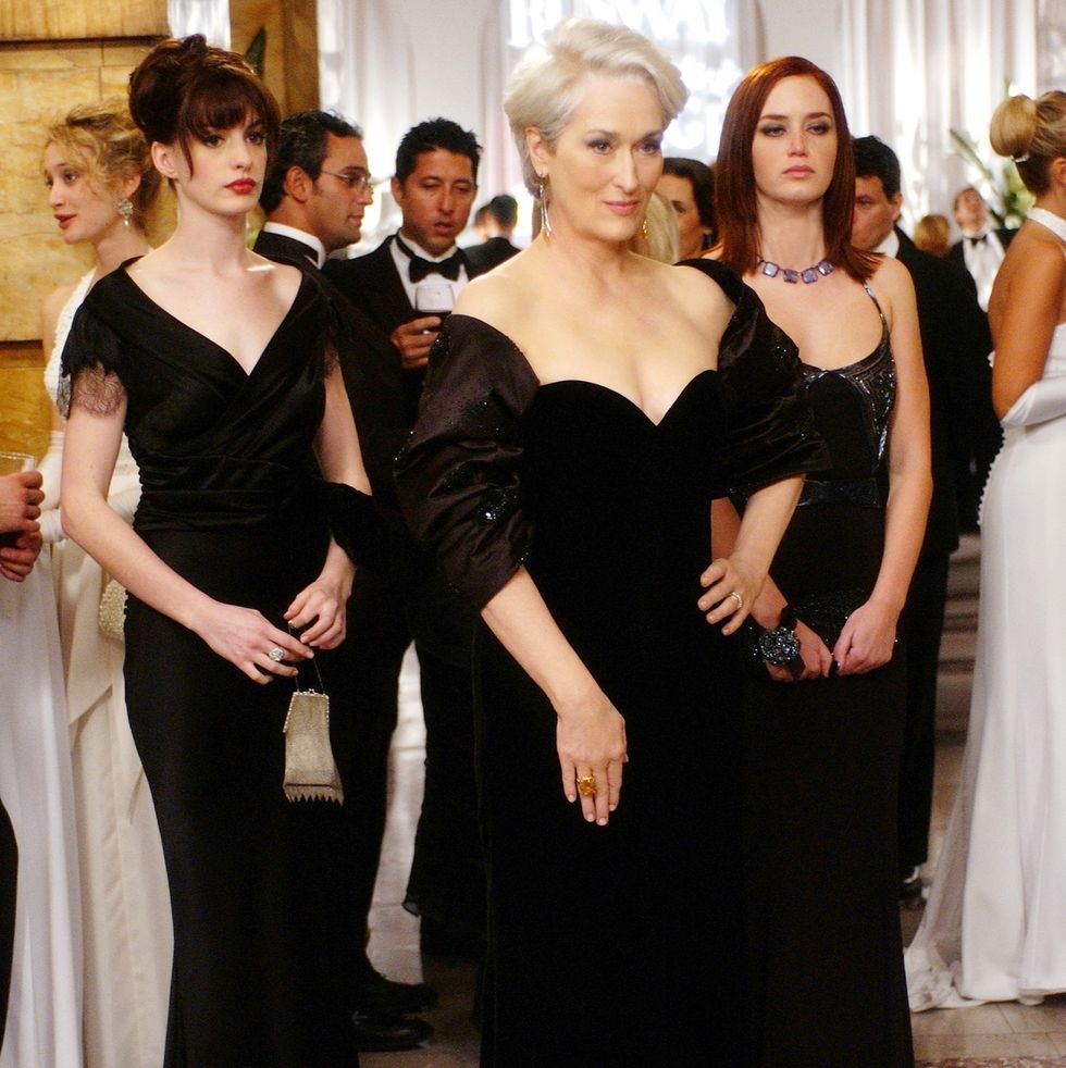 anne hathaway emily blunt meryl streep the devil wears prada