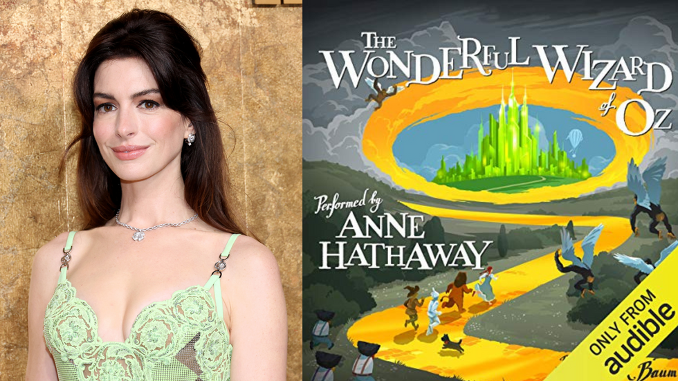 Anne Hathaway reading "The Wonderful Wizard of Oz