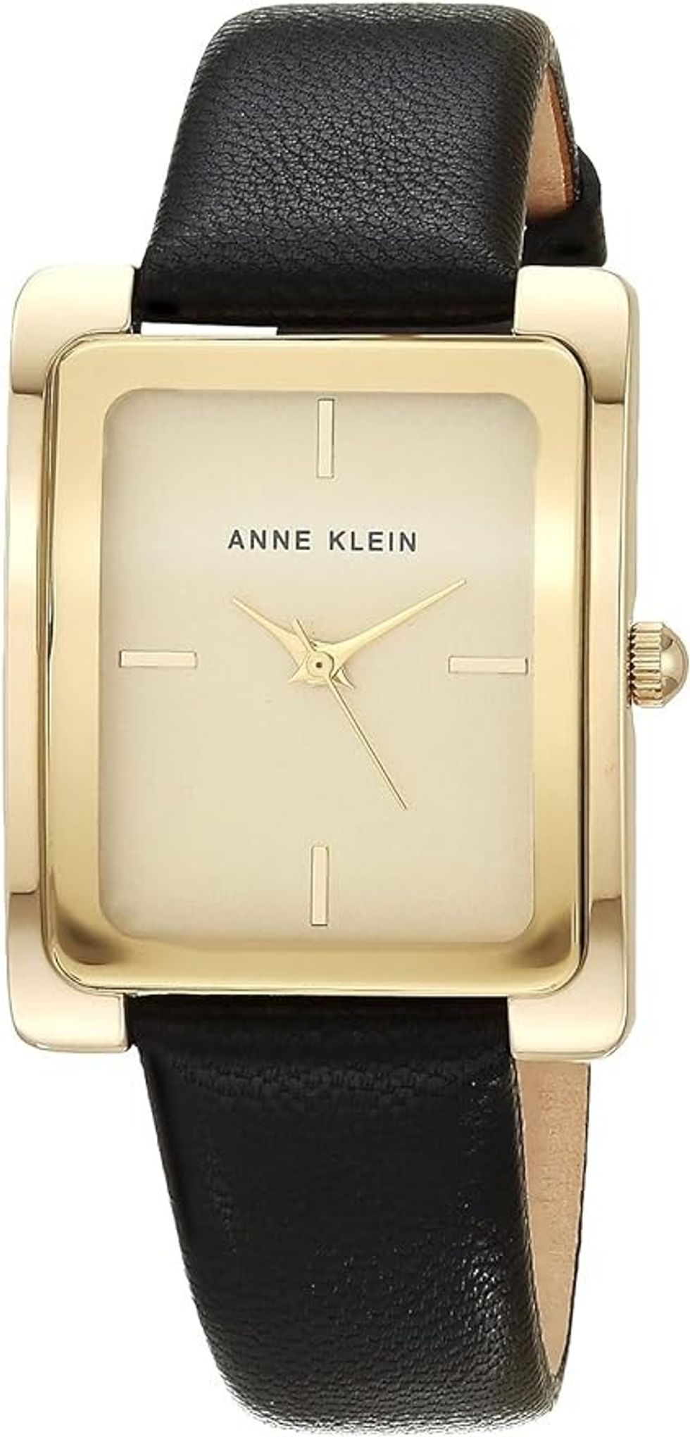 Anne Klein Leather Strap Watch